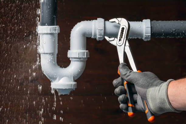Professional Burst Pipe Repair technician working in Castleton, IL